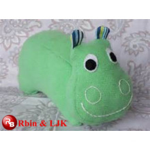 ICTI Audited Factory jouet en peluche vert hippopotame